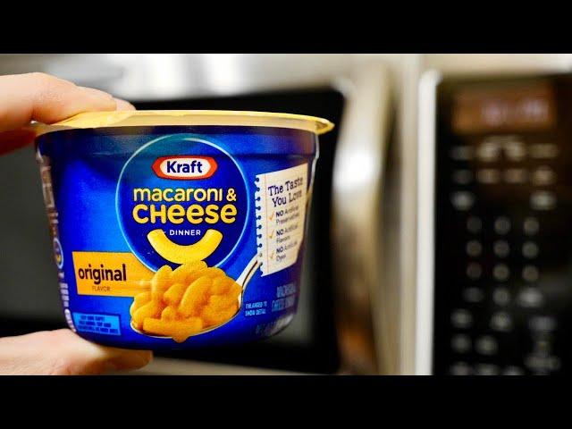 How To Cook: Kraft Macaroni and Cheese Microwavable Dinner Snack Cup