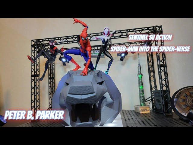 Unboxing/Review: Sentinel SV Action Spider-man: Into the Spider-verse Peter B. Parker