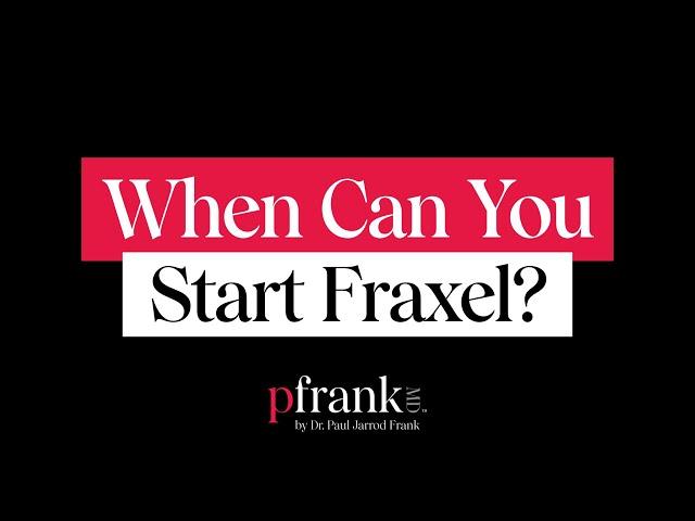 𝐅𝐫𝐚𝐱𝐞𝐥 𝐋𝐚𝐬𝐞𝐫 𝐓𝐫𝐞𝐚𝐭𝐦𝐞𝐧𝐭𝐬 𝐢𝐧 𝐭𝐡𝐞 𝐒𝐮𝐦𝐦𝐞𝐫: When Should You Start Fraxel Laser Treatment?