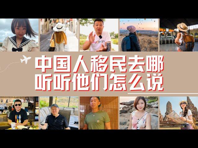 润！中国人移民到哪里？听听他们怎么说｜世界移民访谈｜各个国家生活感受