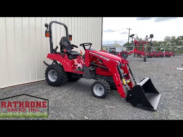 Massey Ferguson GC1725M with FL1805 Loader Walk around Overview