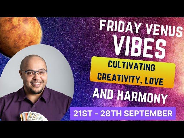 Venus Vibes: Love, Harmony & Creativity #Reydiantreality #Astrotarot