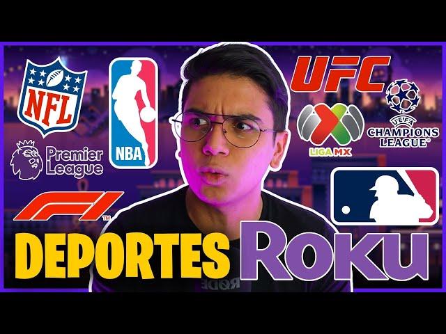  ROKU: ¿Cómo ver la NFL, NBA, CHAMPIONS y PREMIERE LEAGUE? DEPORTES EN ROKU 