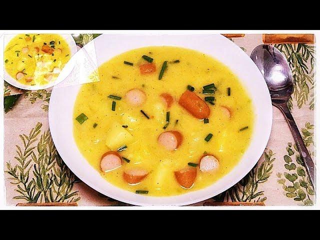 Kartoffel-Käsesuppe, ein purer Genuss