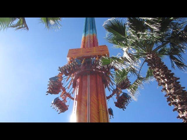 Finally Riding Falcon's Fury At Busch Gardens Tampa & A Baseball Game!!!