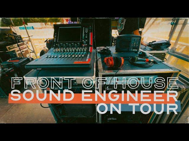 Mixing Front of House on tour / ROCK IM PARK & ROCK AM RING FESTIVALS