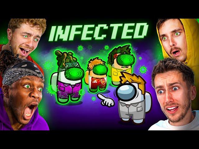 SIDEMEN AMONG US BUT THE WHOLE LOBBY IS INFECTED