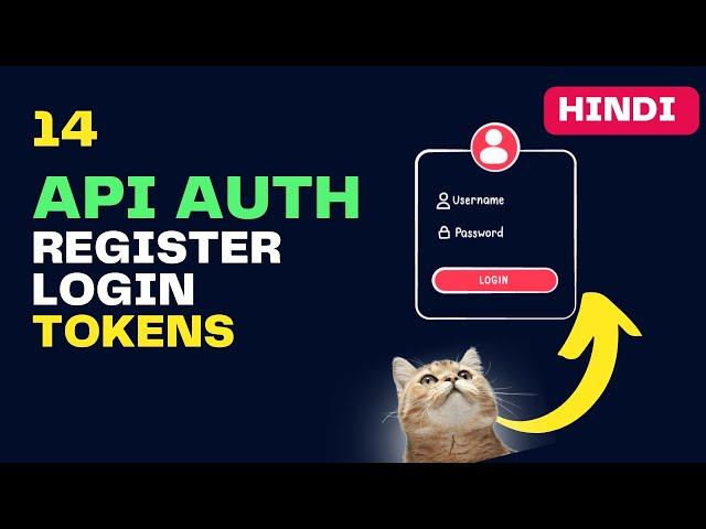 #14 Register , Login And JWT |  In Hindi By Desi Programmer