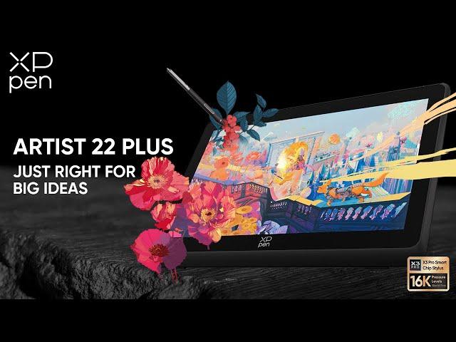 Master the Art of Digital Creation with the Artist 22 Plus- Not just bigger screen