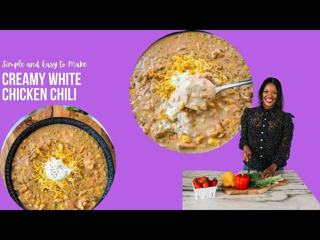 Creamy White Chicken Chili Recipe