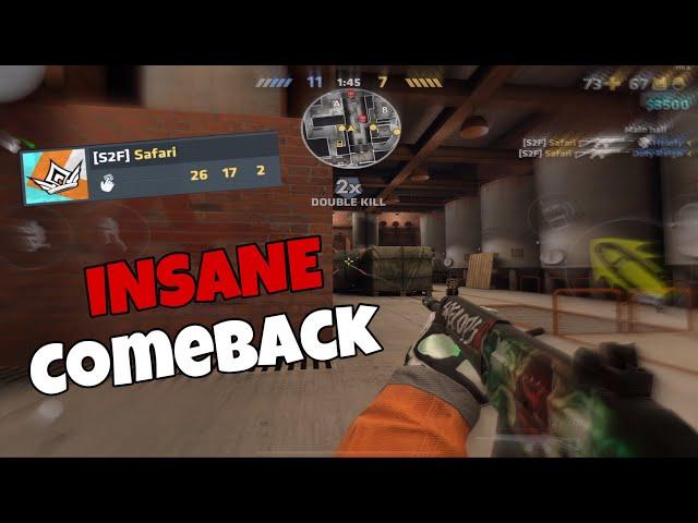 INSANE COMEBACK in Critical Ops RANKED