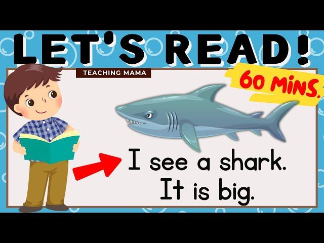 LET'S READ! | READING COMPILATION | PRACTICE READING ENGLISH | 1 HR ENGLISH READING | TEACHING MAMA