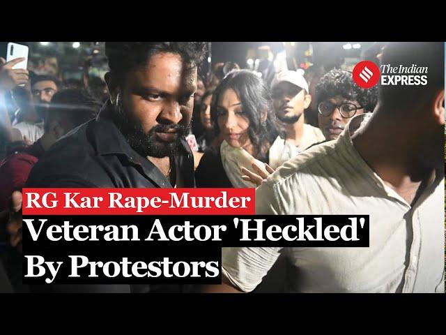 RG Kar Protest: Veteran Actor Rituparna Sengupta Allegedly Heckled By Protestors | Kolkata News