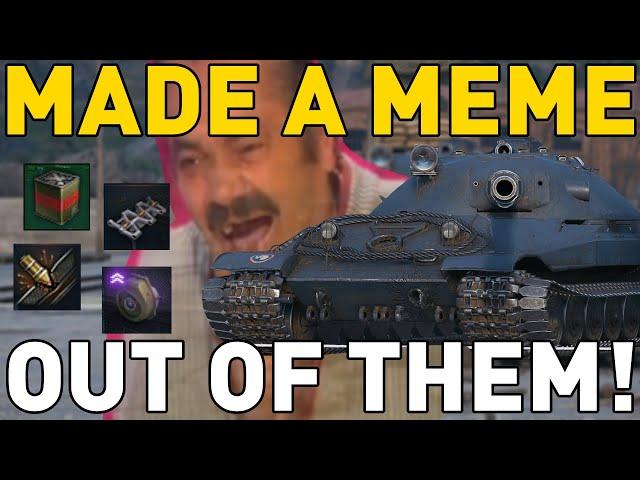 He made a MEME out of them! World of Tanks