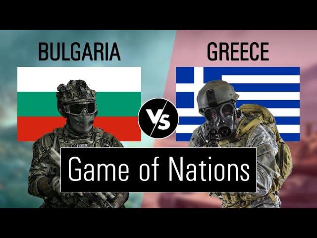 Bulgaria vs Greece military power comparison