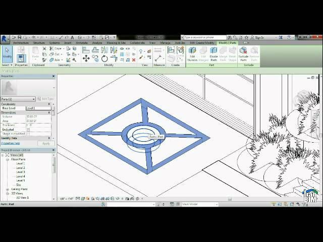 ویرایش ساختاری مدل در Revit رویت IranBIM.com#