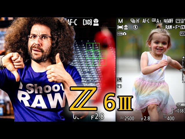 Nikon Z6 III Auto Focus = PASS OR FAIL?! (Real World Preview)