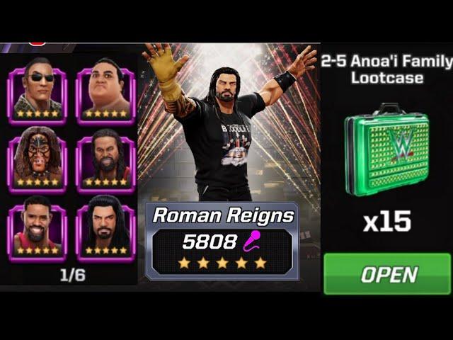 2-5 Anoa'i Family Lootcase Opening  WWE Mayhem