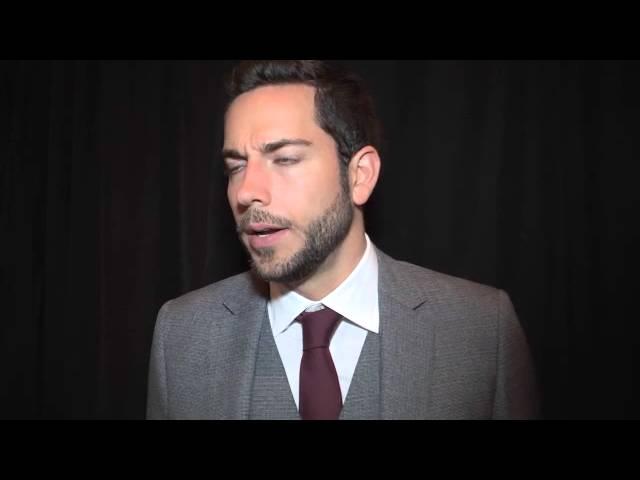 Zachary Levi Interview at 'First Date' Opening Night