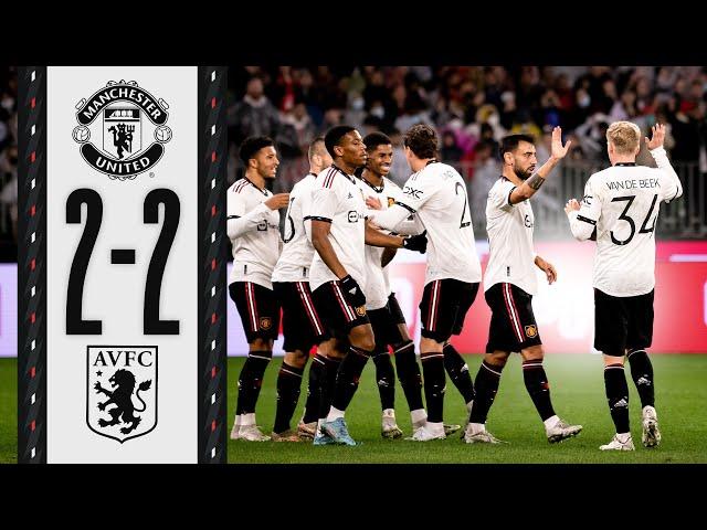 Sancho Scores Again!  | Man Utd 2-2 Aston Villa | Highlights