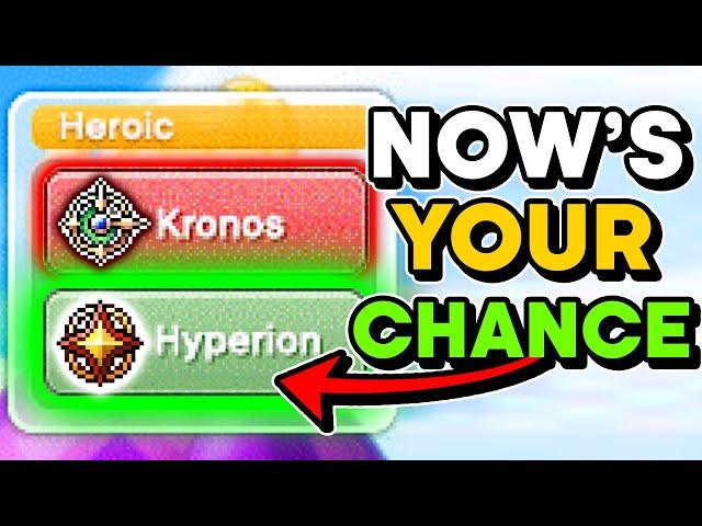 Hyperion Is BETTER TO PLAY ON Than Kronos - MapleStory Hyperion World Leap Event Discussion