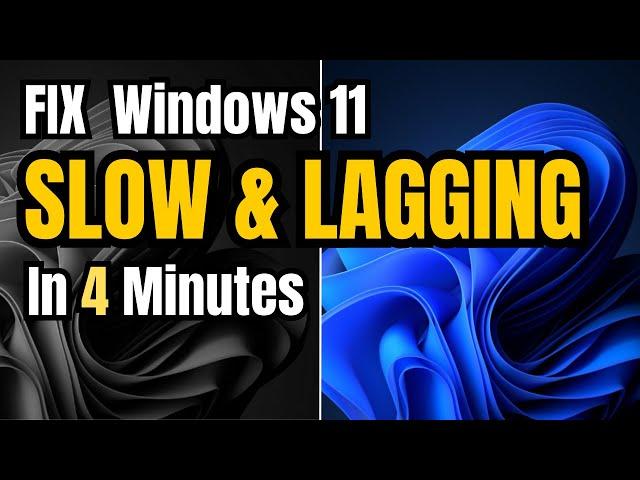 How To Fix Windows 11 Lagging and Slow Problem [Quick Fix] 2024