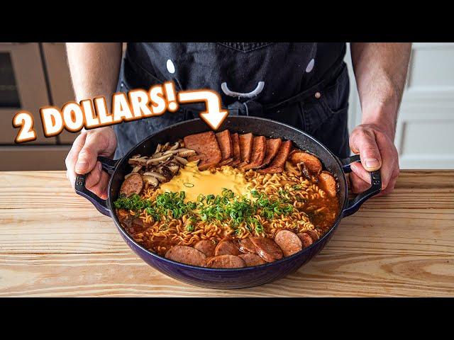 The 2 Dollar Stew (Budae Jjigae) | But Cheaper