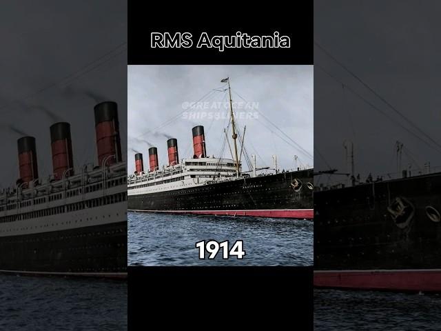 Evolution of Lusitania-class ships #history #evolution #ships #shorts #fyp #edit #cunardline