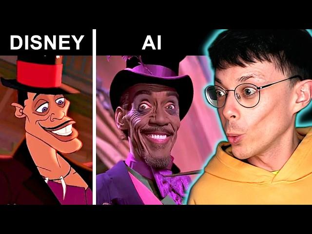 Reacting to AI Generated DISNEY VILLAINS (1950's Hollywood Star Edition)