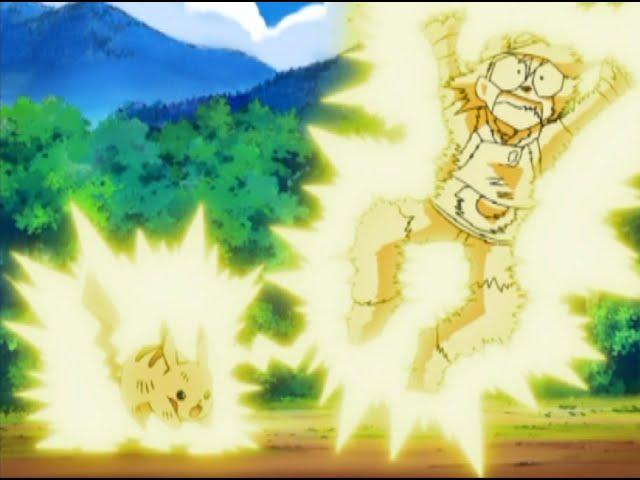 Pikachu shocking Ash compilation