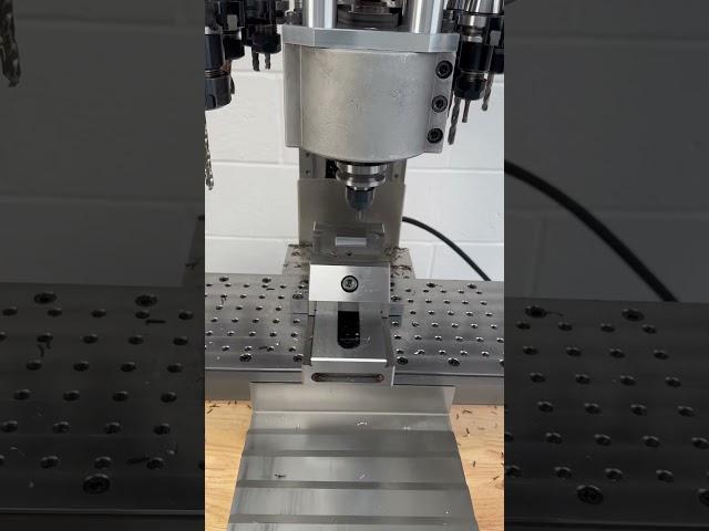 Cutting steel on a desktop CNC!