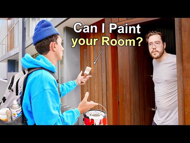 Asking Strangers in Australia to Paint THEIR Bedroom…