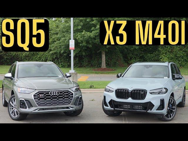 2024 BMW X3 M40i VS 2024 Audi SQ5!