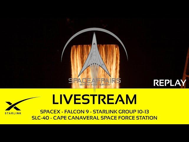 SpaceX - Falcon 9 - Starlink 10-13 - SLC-40 - Cape Canaveral SFS - October 30, 2024