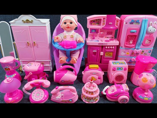 14 Minutes Satisfying with Unboxing Barbie Princess House&Bedroom Toys Collection ASMR｜Review Toys