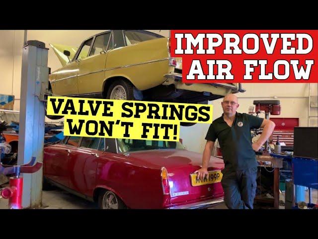 P6 Rover 3500 - Manufacturing faults & porting heads Part 4