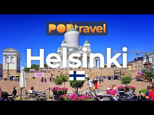 HELSINKI, Finland - Summer Tour - 4K HDR