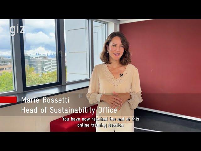 GIZ Guide for Practicing Corporate Sustainability Outro