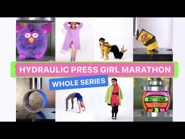 HYDRAULIC PRESS GIRL INTERPRETIVE DANCE MARATHON