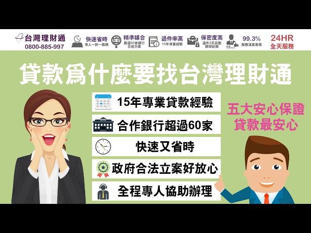 【貸款教學】貸款為什麼要找台灣理財通｜貸款代辦公司推薦－台灣理財通