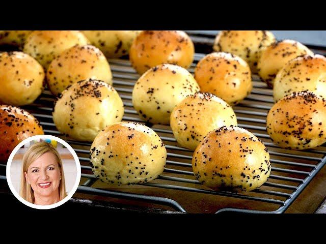 Professional Baker Teaches You How To Make BAGEL BITES!