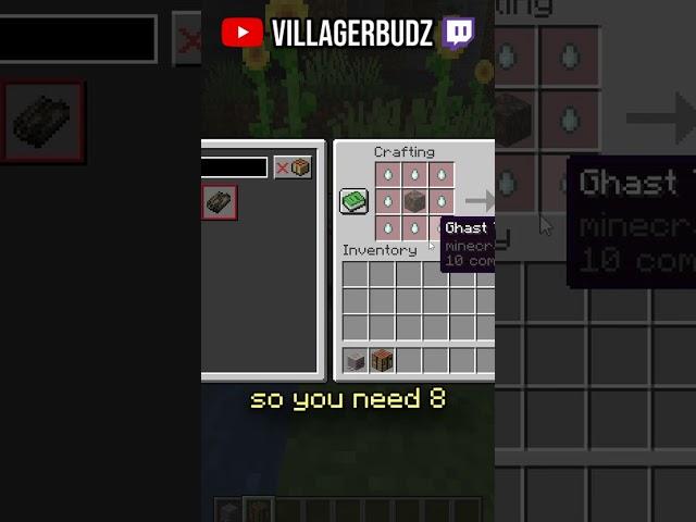 How to Craft a Dried Ghast in Minecraft