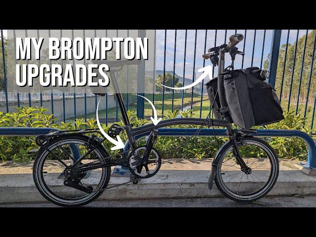 3 Essential Upgrades to my Brompton P Line for Riding in Hong Kong