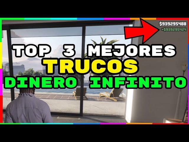 TOP 3 MEJORES TRUCOS DE DINERO INFINITO GTA MODO HISTORIA