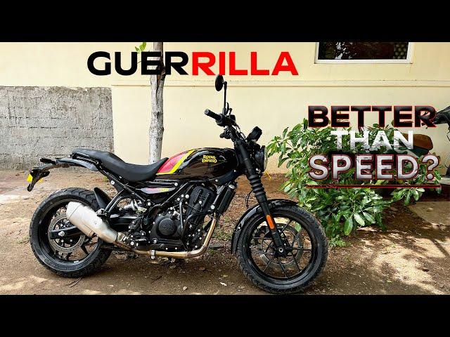 ROYAL ENFIELD Guerrilla 450 | Ride impressions | TOUGH COMPETITOR