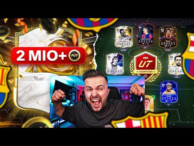 2 MIO COINS ICON GEZOGEN  Mein Barcelona Legenden WL Team 