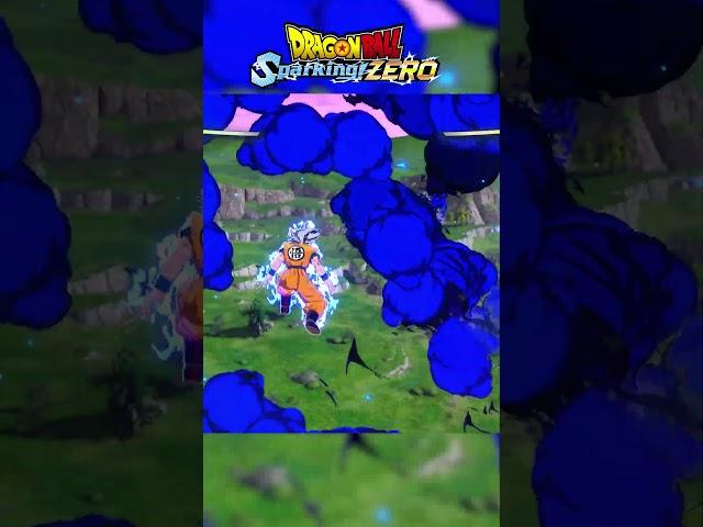 Ultra Instinct Goku Vs Jiren full power #dragonball #animegames #shorts