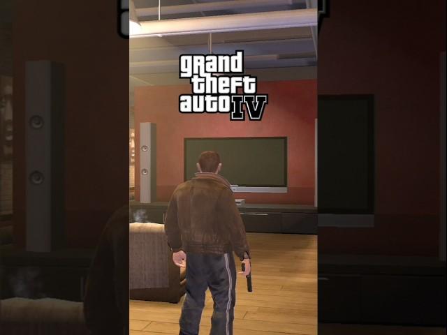 If we *SHOOT* at TV SCREEN in GTA games (2001-2013) #shorts #gta #gtalogic