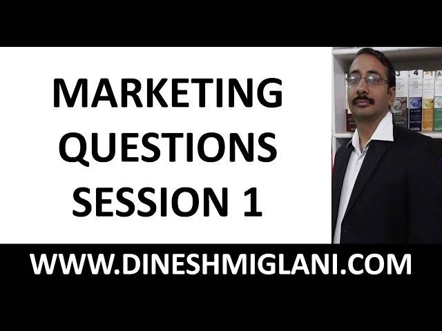 300 IMPORTANT MARKETING QUESTIONS SESSION 1 FOR IBPS/SBI PO EXAM