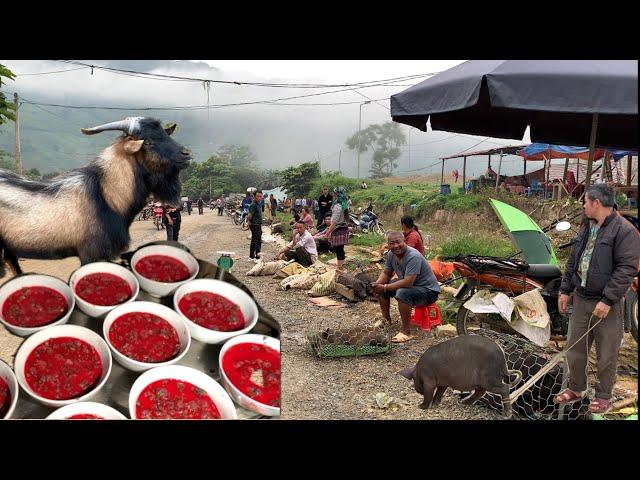 Nguyên sơ chợ phiên CỐC LY / chợ miền núi cốc ly Bắc Hà Lào Cai